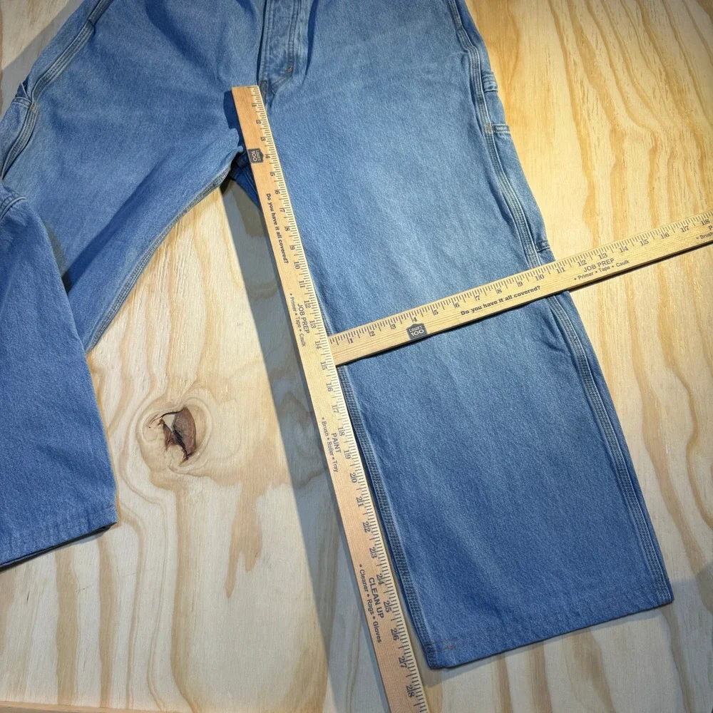 Levi's Men's Skateboarding Carpenter Jeans Light Wash Denim Pants Size 36x32